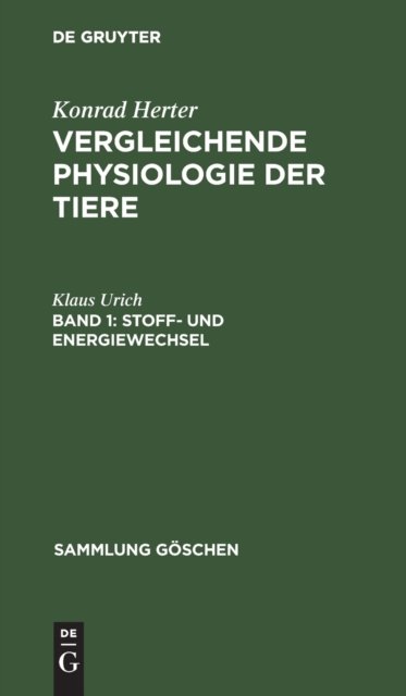 Stoff- Und Energiewechsel
