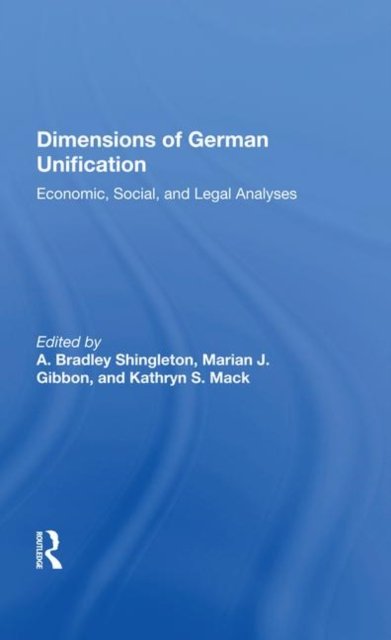 Dimensions Of German Unification