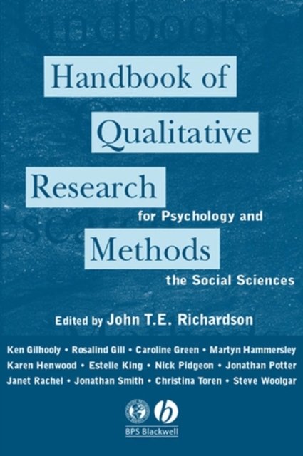 Hdbk Qualitative Research Methods