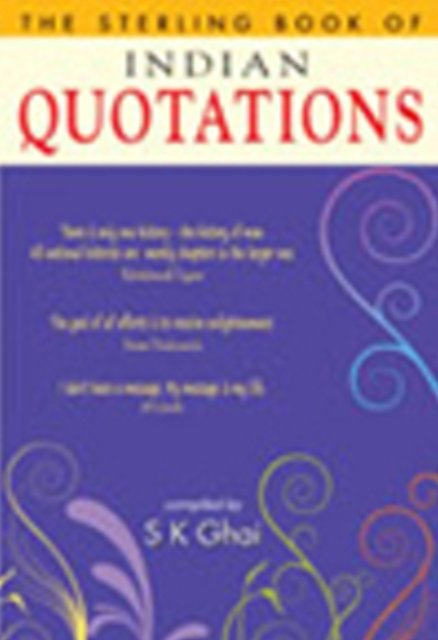 Sterling Book of Indian Quotations