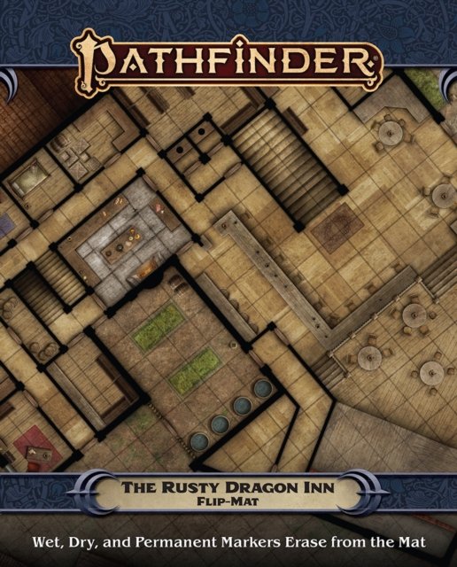 Pathfinder Flip-Mat: The Rusty Dragon Inn