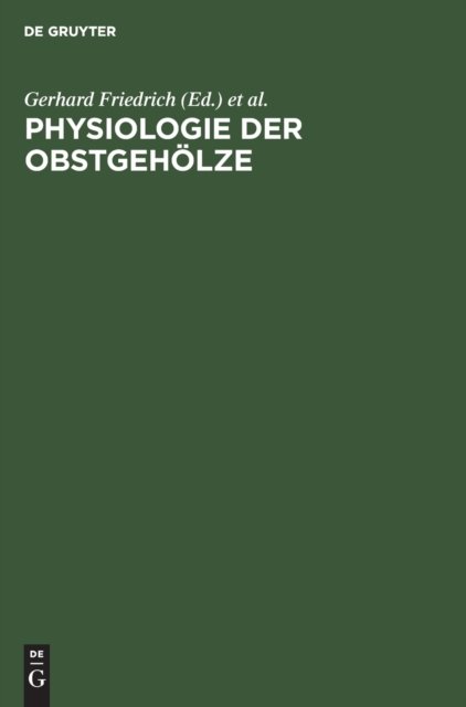 Physiologie Der Obstgeholze
