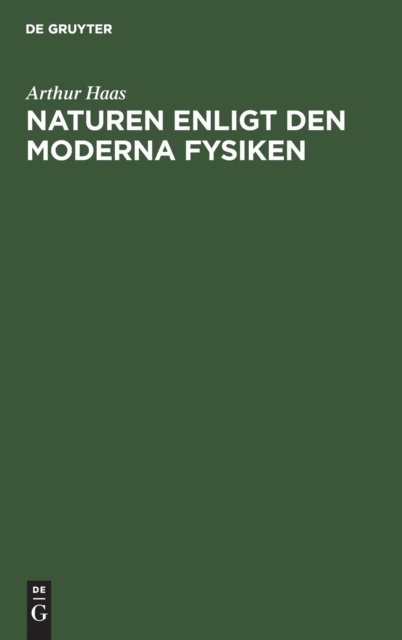 Naturen Enligt Den Moderna Fysiken