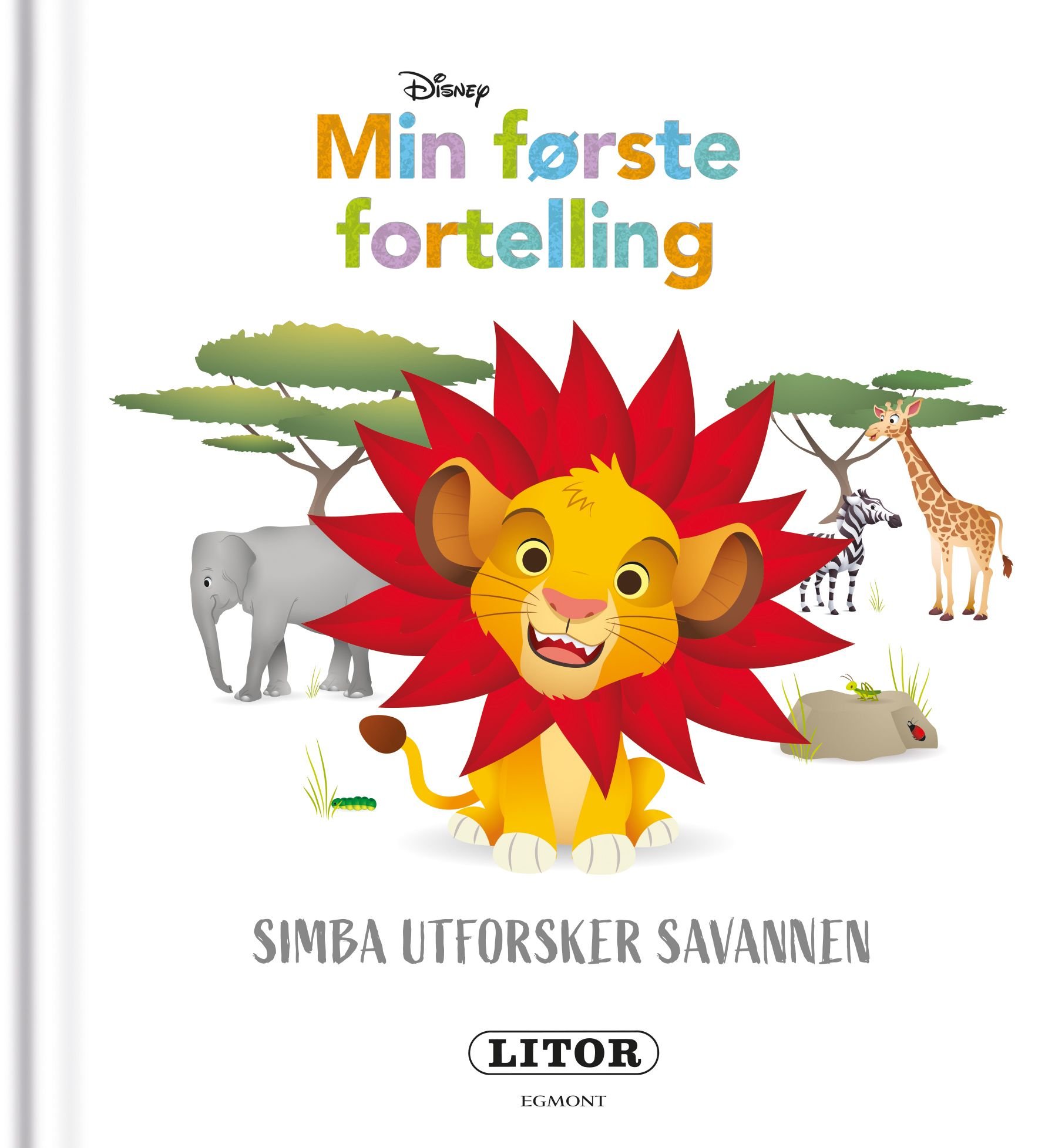 Simba utforsker savannen | ARK Bokhandel