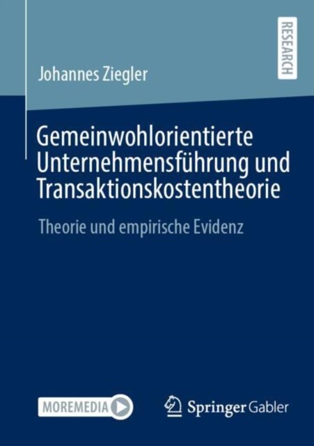 Gemeinwohlorientierte Unternehmensführung Und Transaktionskostentheorie