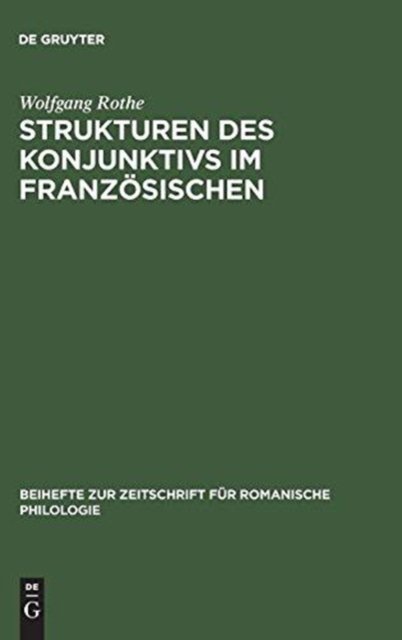Strukturen des Konjunktivs im Franzosischen