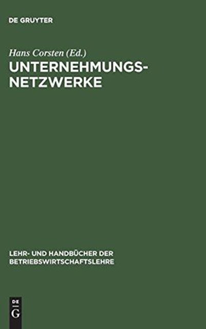 Unternehmungsnetzwerke