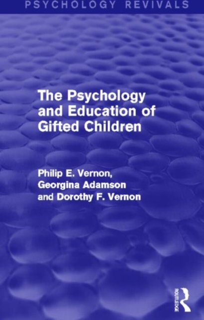 The Psychology and Education of Gifted Children