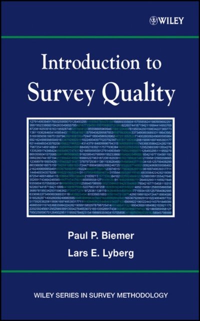 Intro to Survey Quality