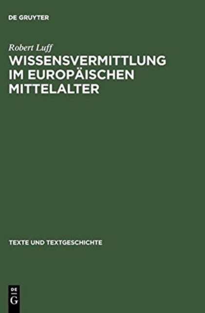 Wissensvermittlung im europäischen Mittelalter