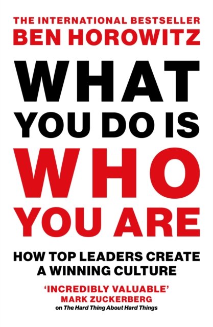 WHAT YOU DO IS WHO YOU ARE PB