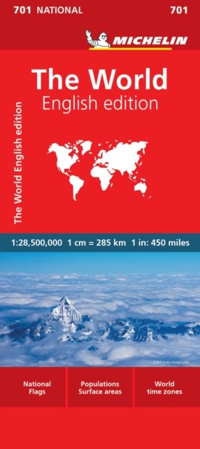 The World - Michelin National Map 701