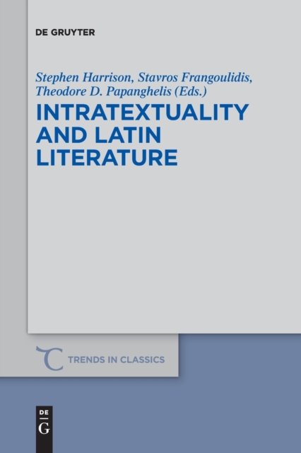 Intratextuality and Latin Literature