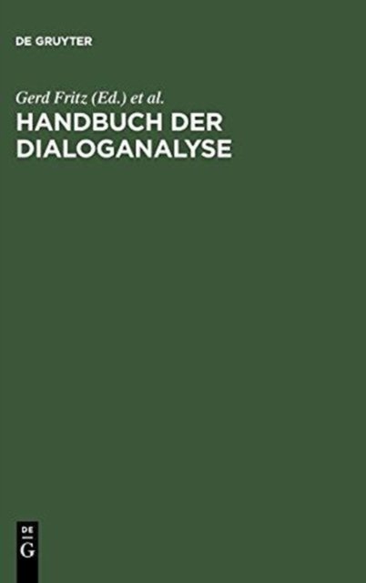 Handbuch der Dialoganalyse