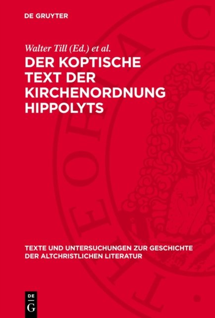 koptische Text der Kirchenordnung Hippolyts