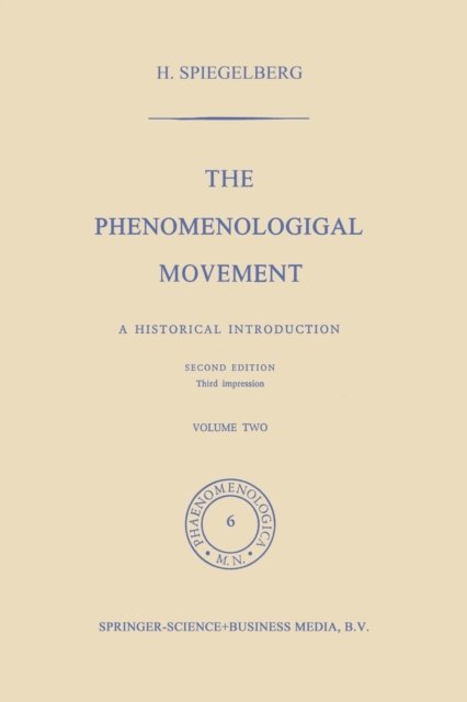 The Phenomenological Movement