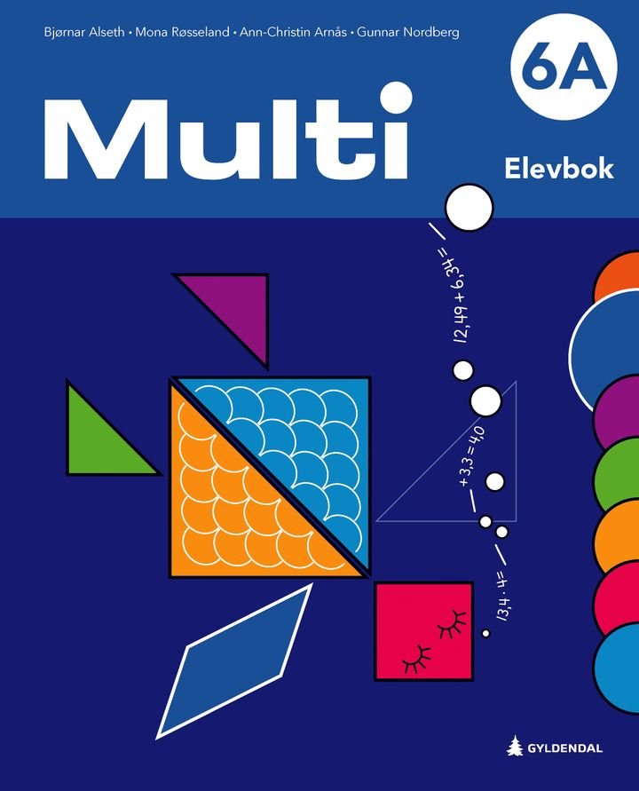 Multi 6A, 3. utg. - Elevbok : matematikk for barnesteget
