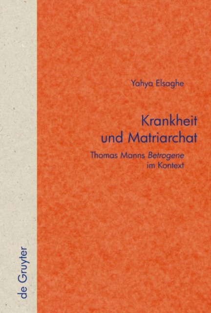 Krankheit Und Matriarchat