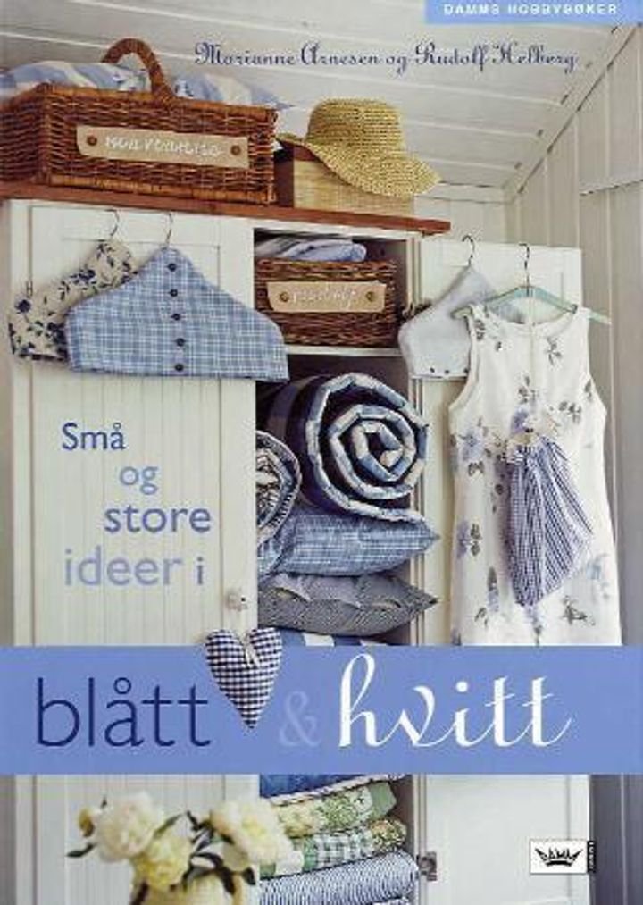 Små og store ideer i blått og hvitt