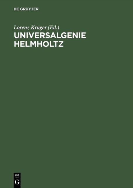 Universalgenie Helmholtz Ruckblick Nach 100 Jahren
