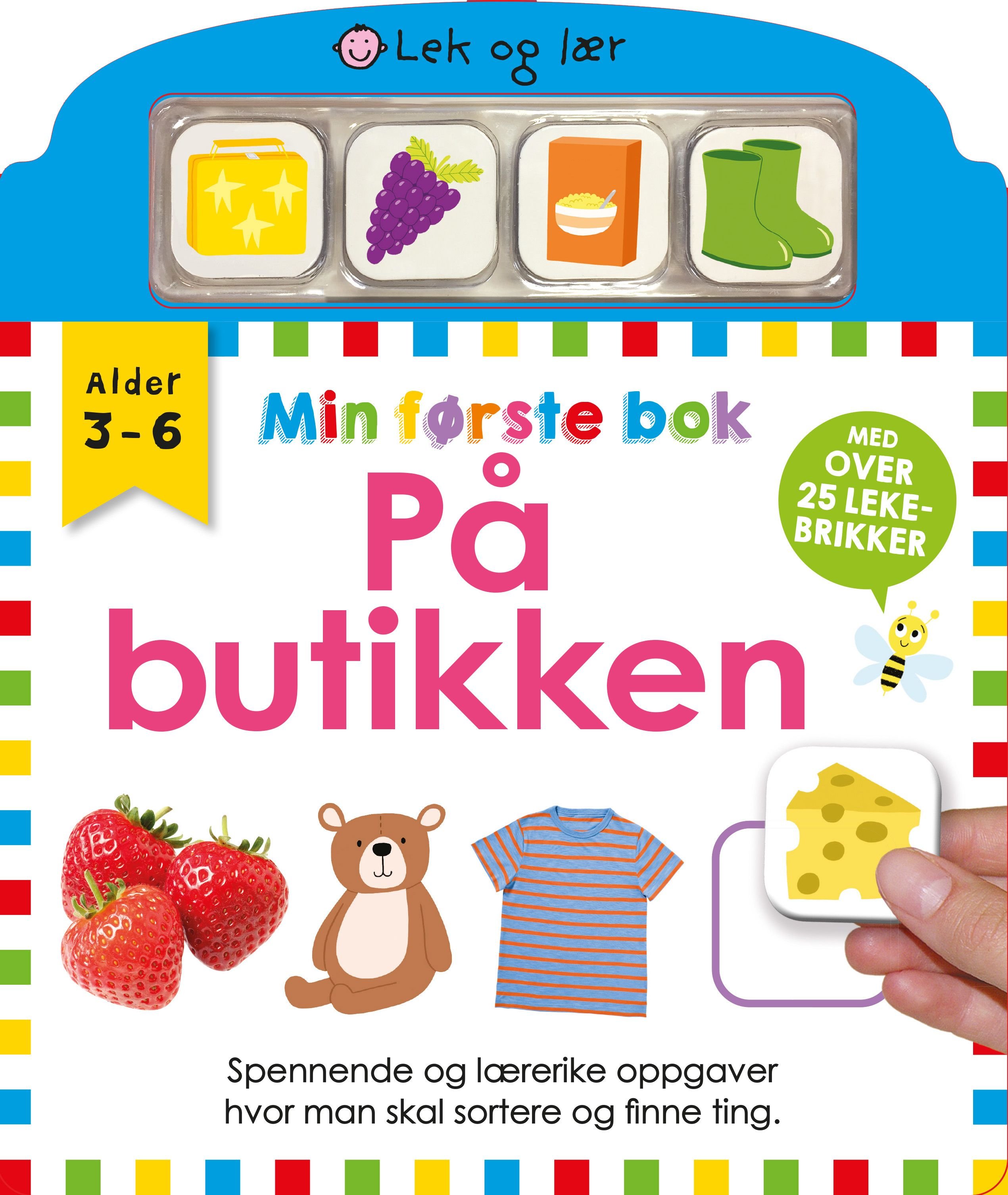 På butikken - med 25 lekebrikker