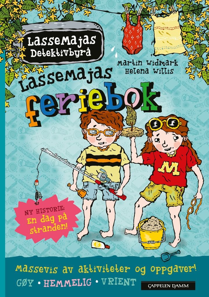 LasseMajas feriebok - "en dag på stranden"
