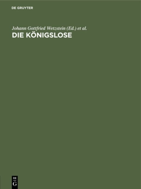 Die Konigslose