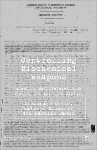 Controlling Biochemical Weapons