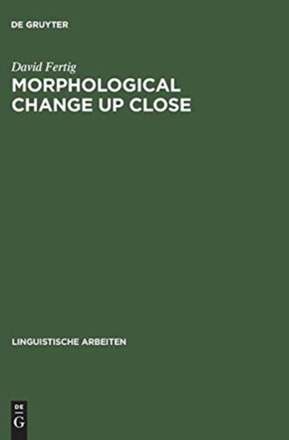Morphological Change Up Close