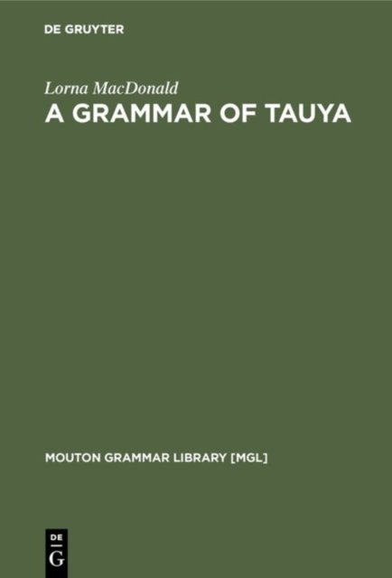 Grammar of Tauya
