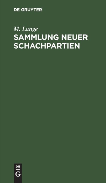 Sammlung Neuer Schachpartien