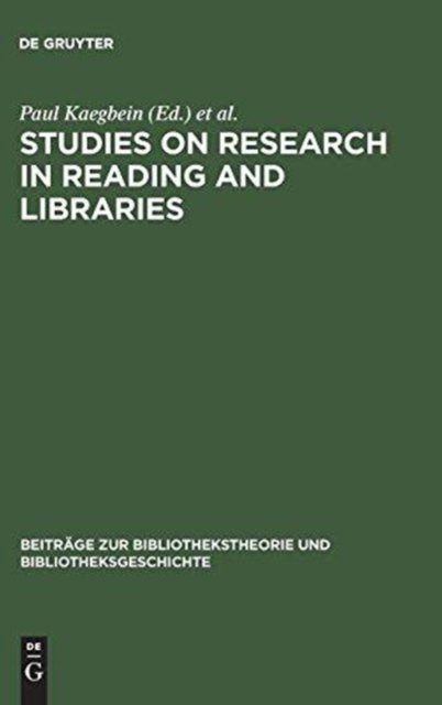 Studies on research in reading and libraries