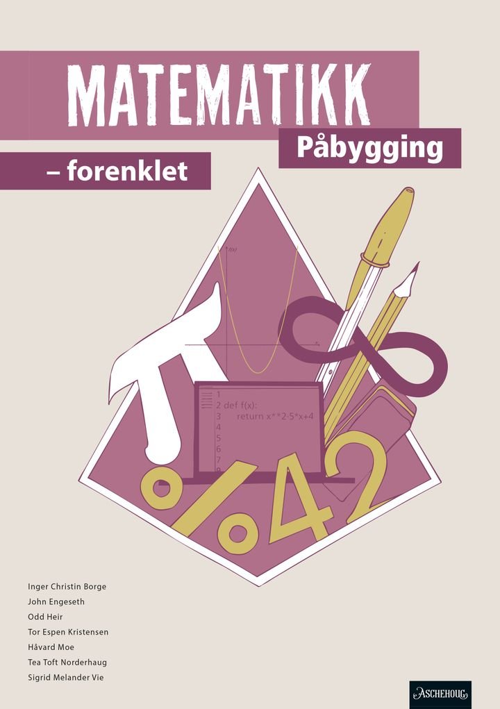 Matematikk påbygging - forenkla