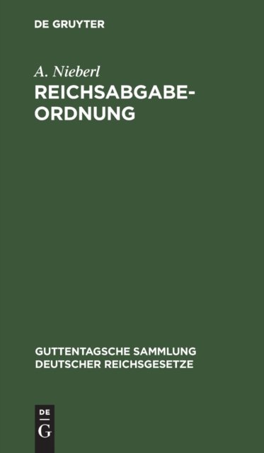 Reichsabgabeordnung