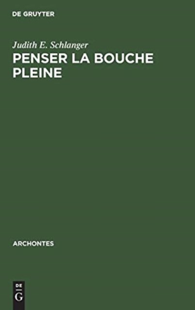 Penser la bouche pleine