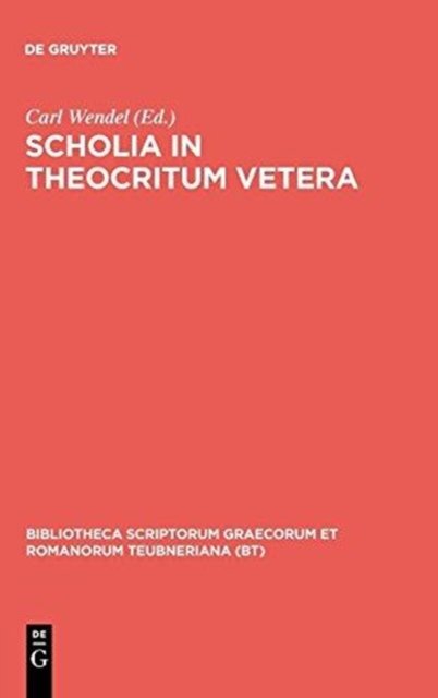 Scholia in Theocritum vetera