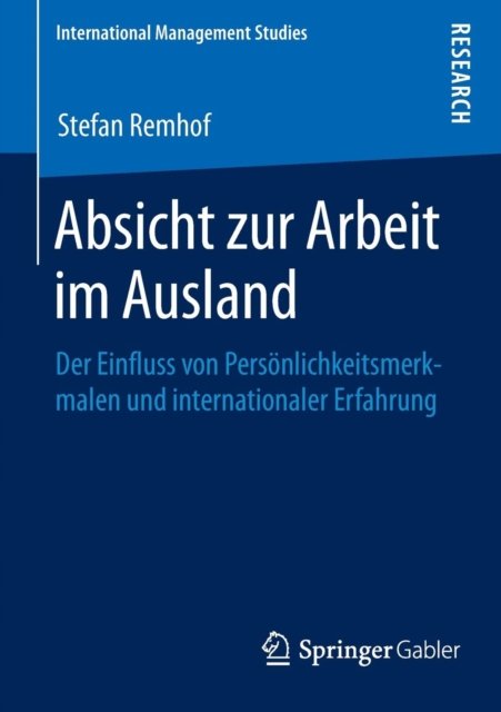 Absicht zur Arbeit im Ausland