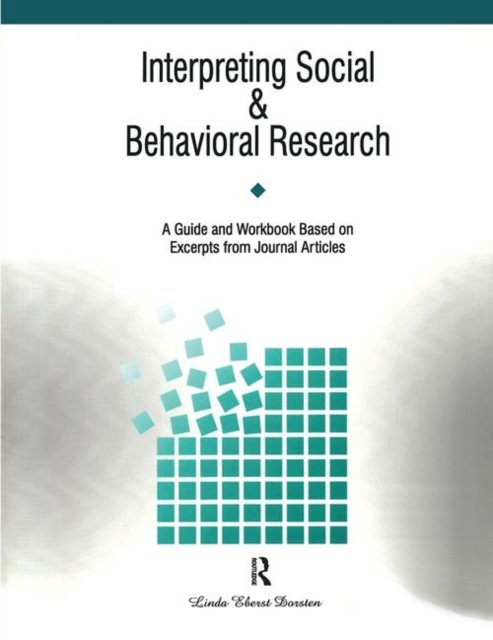 Interpreting Social and Behavioral Research