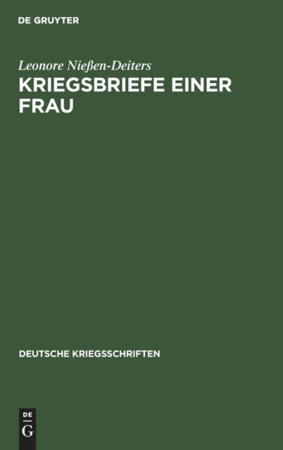 Kriegsbriefe Einer Frau