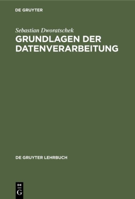 Grundlagen Der Datenverarbeitung