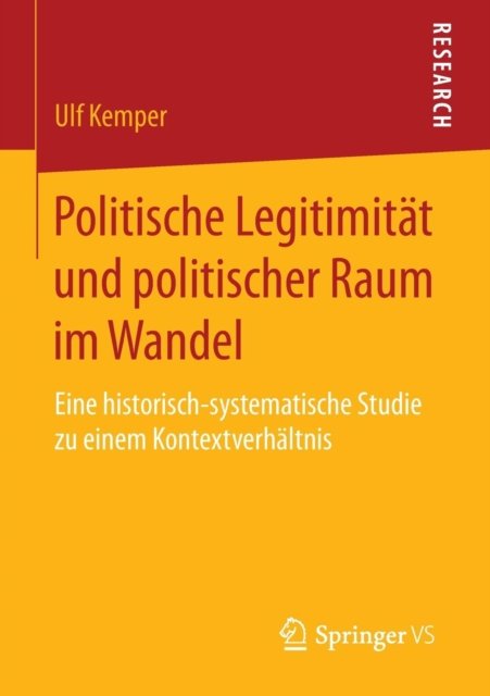 Politische Legitimitat und politischer Raum im Wandel