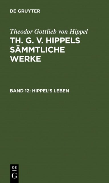 Hippel''s Leben