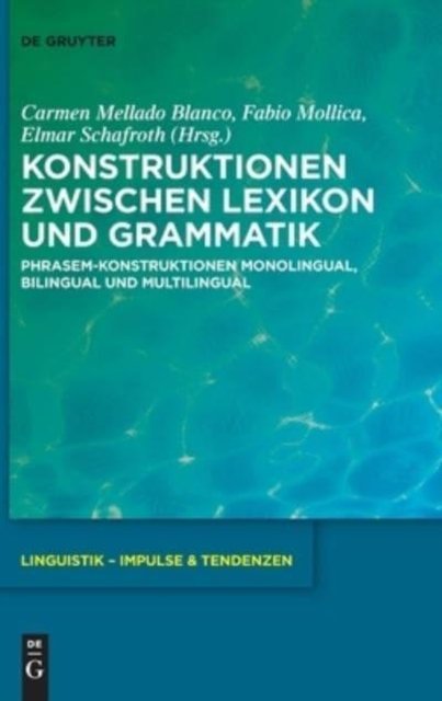 Konstruktionen Zwischen Lexikon Und Grammatik