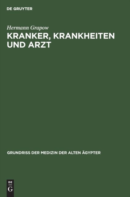 Kranker, Krankheiten Und Arzt