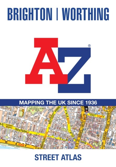 BRIGHTON & WORTHING A-Z PB