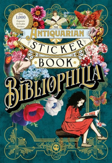 Antiquarian Sticker Book: Bibliophilia