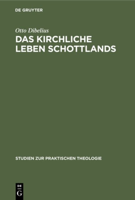 kirchliche Leben Schottlands