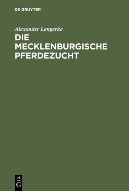 mecklenburgische Pferdezucht