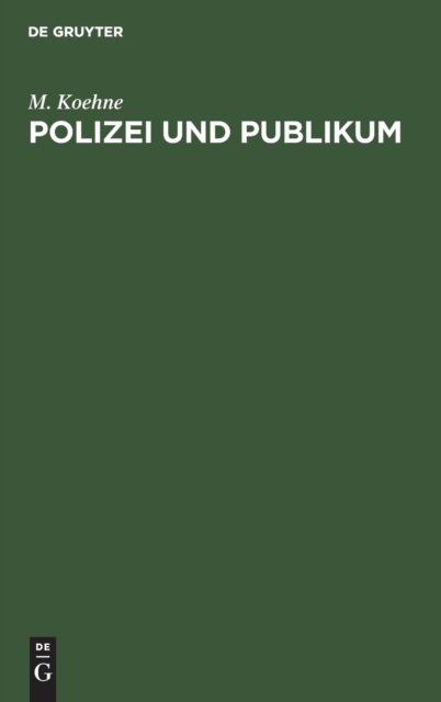 Polizei Und Publikum