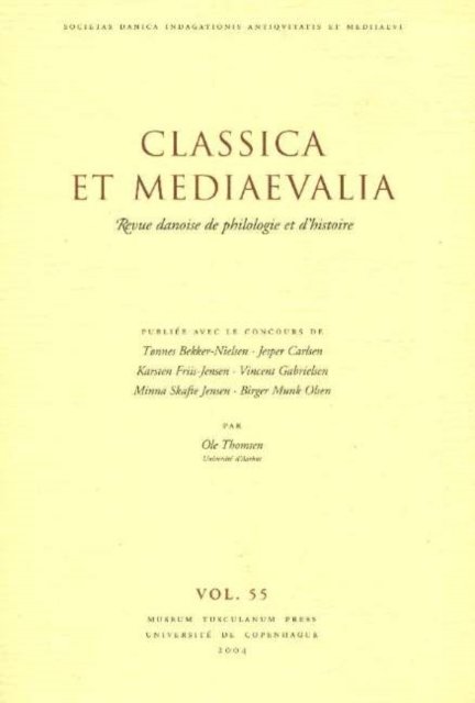 Classica et Mediaevalia